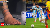 Lionel Messi's Injury Update: Argentine footballer shares update on ankle injury post Copa America | - Times of India