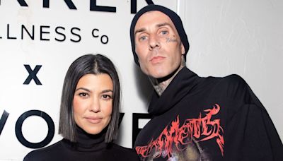 How Travis Barker Is Bonding With Kourtney Kardashian's Older Kids After Welcoming Baby Rocky - E! Online