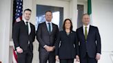 ‘You’re our new couple friends’, Kamala Harris tells Leo Varadkar and partner