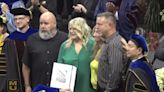 Bittersweet graduation: Riley Strain's family accepts his diploma at Missouri ceremony