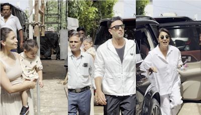 Ranbir Kapoor-Alia Bhatt Spotted With Raha At Their Under-construction House, Neetu Kapoor Also Joins; Pics - News18