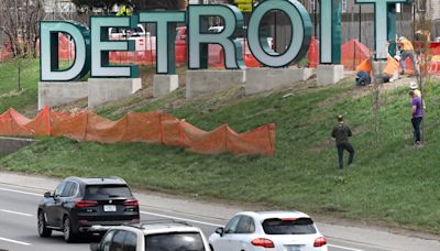 Gmac Cash on Detroit's new 'Hollywood' sign: 'You can take it back'