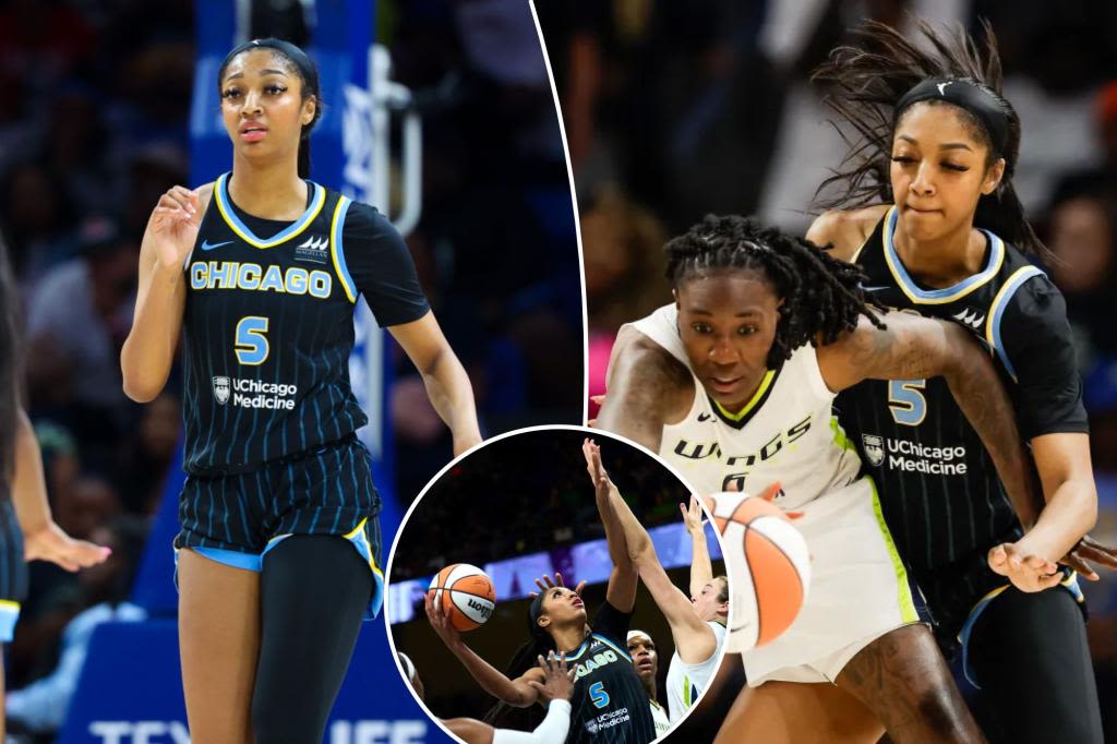 Angel Reese shrugs off slow start, impresses with strong second half in WNBA debut
