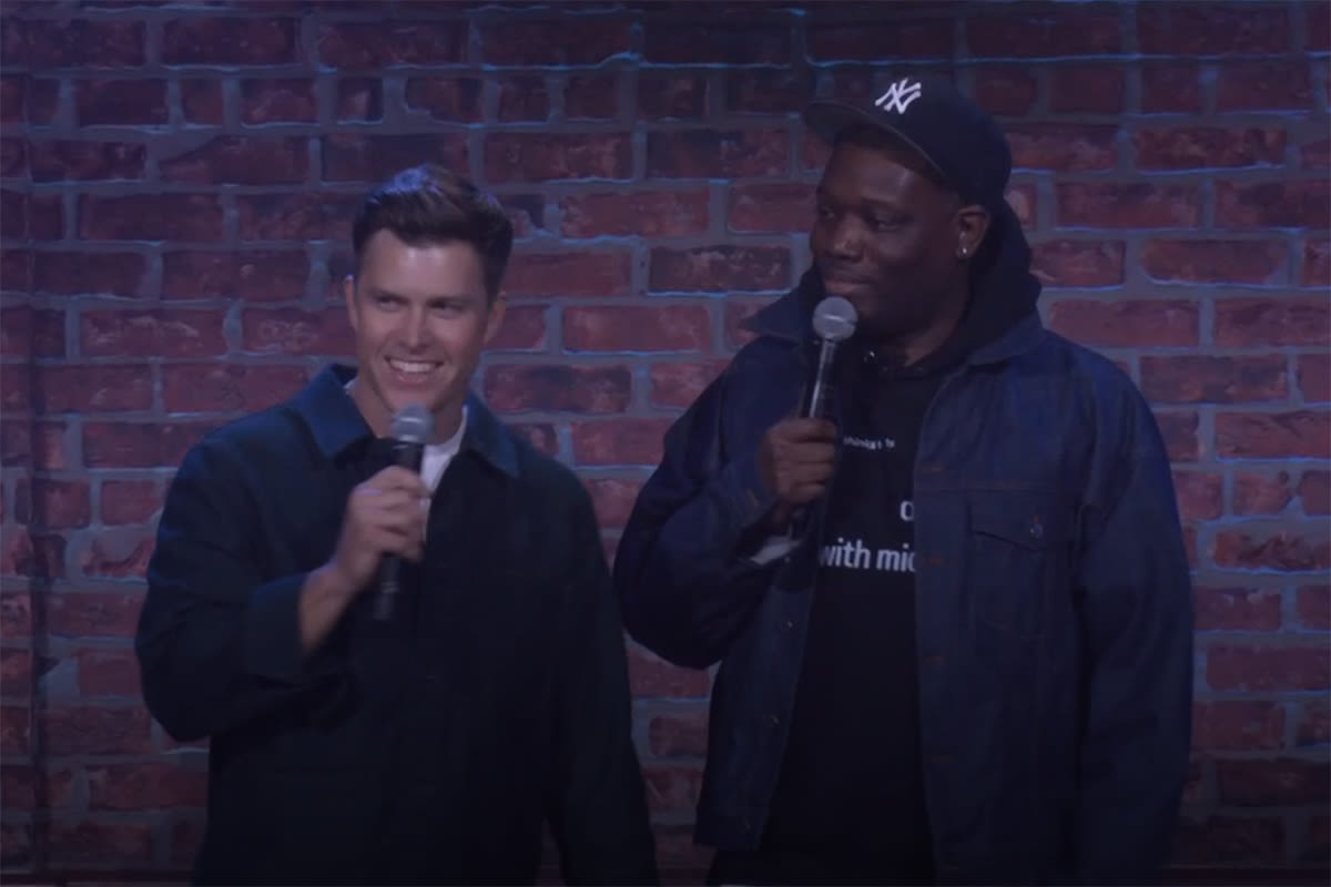 Colin Jost and Michael Che Host Stand-Ups in Peacock’s First Live Comedy Special: ‘If It’s a Disaster, We’ll Never Talk About...