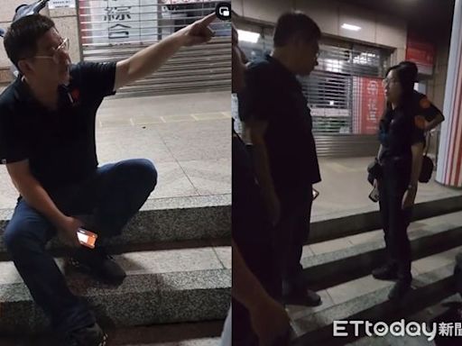 台東民政處長發酒瘋！強攔母子狂問：是不是詐騙 囂張嗆警畫面曝