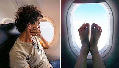 Airline passengers could be removed from flights for going barefoot: Etiquette expert weighs in