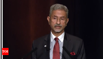 'Difficult history': S Jaishankar on India-China relations | India News - Times of India