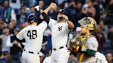 Anthony Rizzo finally shows some muscle, Yankees beat Athletics