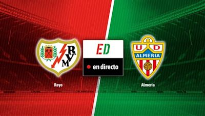 Rayo Vallecano - Almería: resultado, resumen y goles del partido de la jornada 34 de LaLiga EA Sports