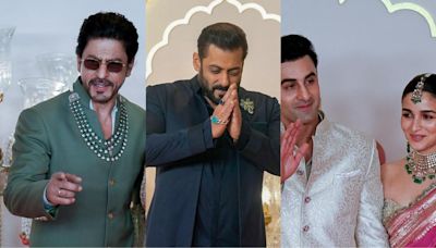 Shah Rukh Khan, Salman Khan to Ranbir-Alia, Bollywood makes a night of Anant-Radhika wedding