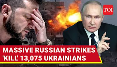 Putin's Men 'Wipe Out' Over 13,000 Ukrainian Soldiers In 7 Days; Capture Yurivka In Donetsk | International - Times of India Videos
