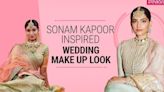 Sonam Kapoor Inspired Wedding Make Up Look | Makeup Tutorial | Pinkvilla