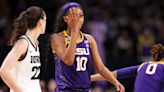 LSU coach reacts to social media attacks on Angel Reese after viral hand gesture