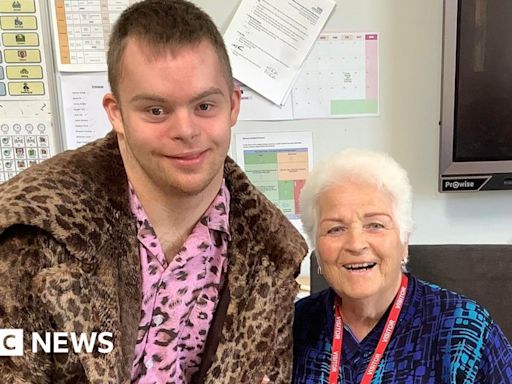 EastEnders actress Pam St Clement visits Oxford SEND school