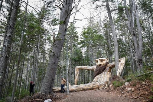 Giant Troll artist Thomas Dambo on turning trash into treasure - The Boston Globe