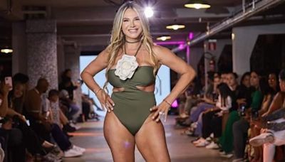 Jordana Guimarães, de A Grande Conquista’ desfila na Minas Fashion Week - OFuxico