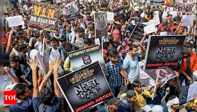 CBI files first chargesheet in NEET exam paper leak case, lists 13 accused | India News - Times of India