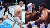 UFC star who hits 'harder than Francis Ngannou' scores scary faceplant KO