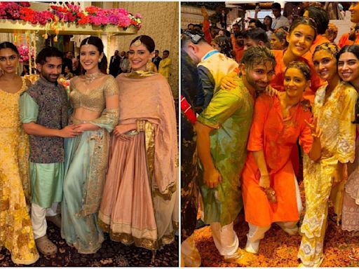 Anant Ambani-Radhika Merchant Wedding: Ananya Panday, Khushi Kapoor, Shanaya, Orry's before and after PICS from Haldi are all things fun