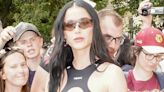 Katy Perry continues Paris Fashion Week reign in sexy cut out dress