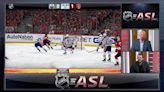 Verhaeghe's goal brings big excitement to groundbreaking 'NHL in ASL' broadcast | NHL.com