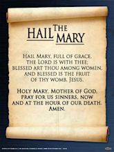 The Hail Mary Poster - Catholic to the Max - Online Catholic Store