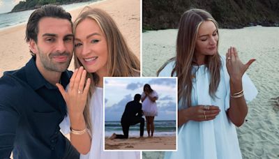 Laura Woods gets engaged to Adam Collard at 'the place we fell in love'