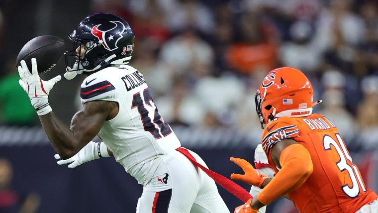 Nico Collins stats today: Texans WR dazzles with big plays, one-handed catch vs. Bears in Week 2 | Sporting News Canada