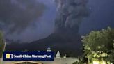 Philippine volcano erupts, spewing ash 5km high and sparking evacuation