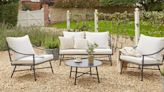 'Stylish' garden table and chair set now £100 off in Dunelm sale