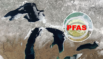 Great Lakes all contain "hazardous" forever chemicals