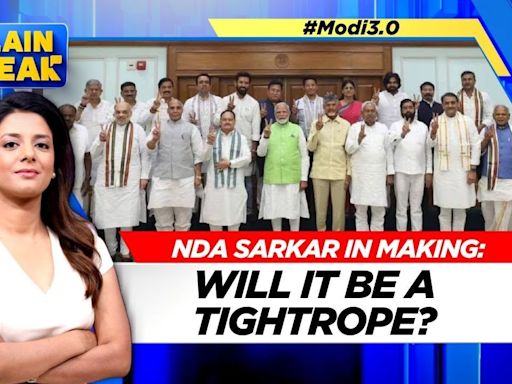Modi 3.0: NDA Sarkar In Making: Will It Be A Tight Rope? | Government Formation Live | News18 - News18