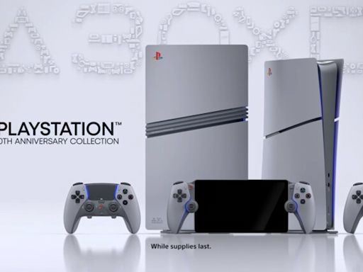 Sony celebrates PlayStation's 30th anniversary with gray PS5 and PS5 Pro