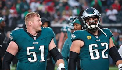 Eagles offensive line guru weighs in on life without Jason Kelce at center