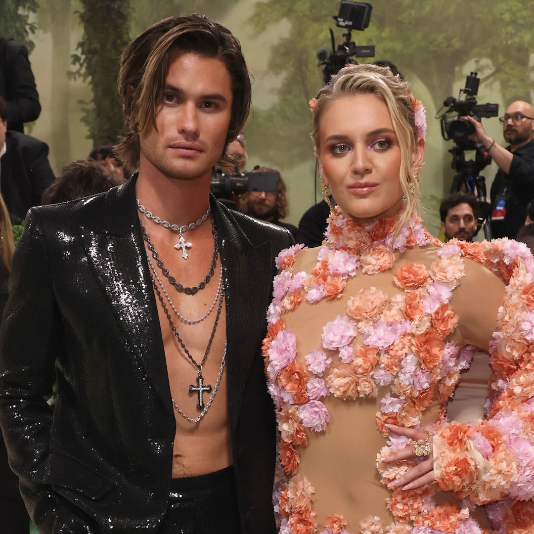 Kelsea Ballerini and Chase Stokes' Daring 2024 Met Gala Looks Are Proof Opposites Attract - E! Online
