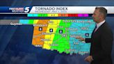 TIMELINE: Severe storms bring risk of tornadoes, big hail to Oklahoma on Wednesday