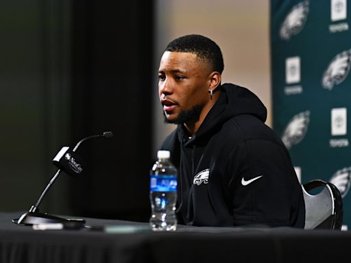 Saquon Barkley sets record straight with bitter Giants fans over Eagles signing