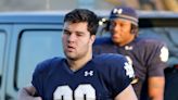 Call me maybe? Notre Dame football tight end Davis Sherwood hangs up on the Wolfpack