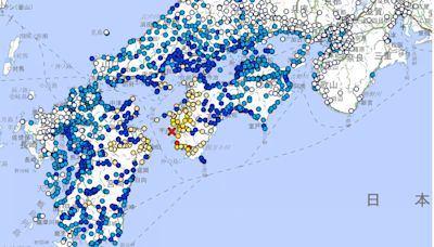 日本四國地震規模上修6.6！ 愛媛、高知縣震度6弱-台視新聞網