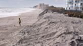 Brevard's beach project battles high tides