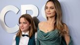 Angelina Jolie and mini-me daughter Vivienne steal the show in breathtaking coordinated outfits at the Tony Awards