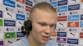 Man City ace Erling Haaland sends Arsenal six-word Premier League title race warning