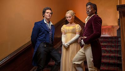 Doctor Who stars tease "scan﻿﻿dals" in Regency episode with Jonathan Groff