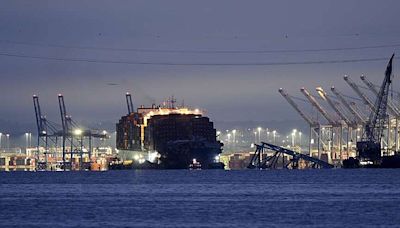 Damaged ship returns to Port of Baltimore | Arkansas Democrat Gazette