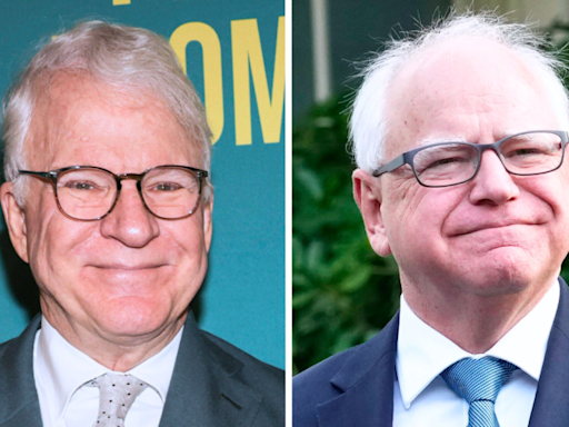 Steve Martin responds to calls for him to play Walz on ‘SNL’