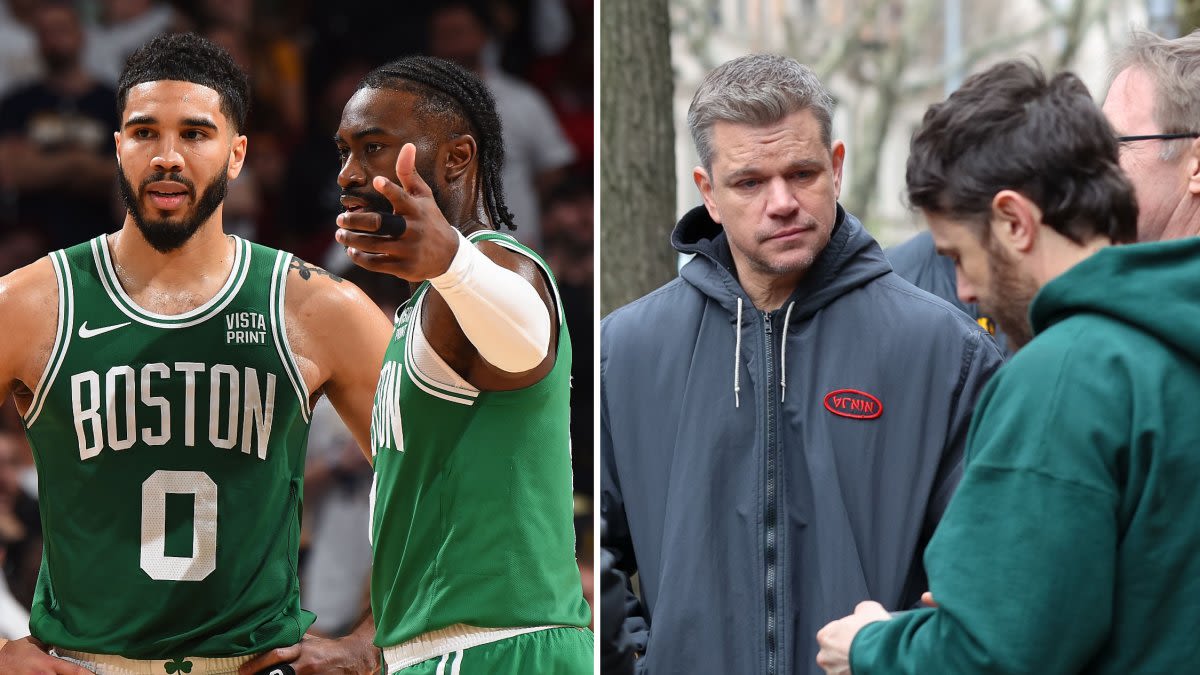 Why Matt Damon and Casey Affleck love this year's Celtics heading into NBA Finals