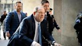 Harvey Weinstein appears in court after his New York rape conviction was overturned
