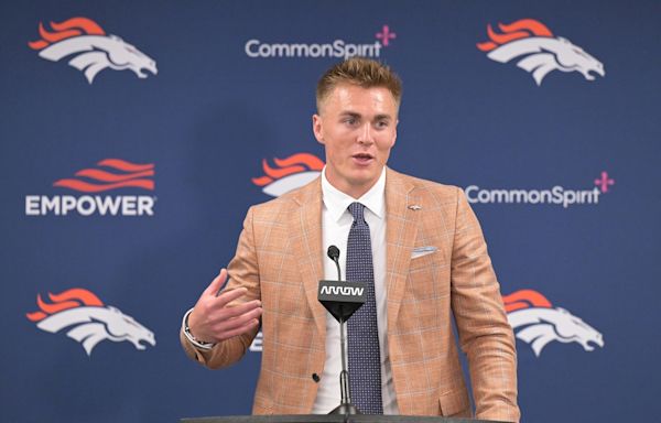 What Bo Nix said at introductory press conference after being drafted by Denver Broncos