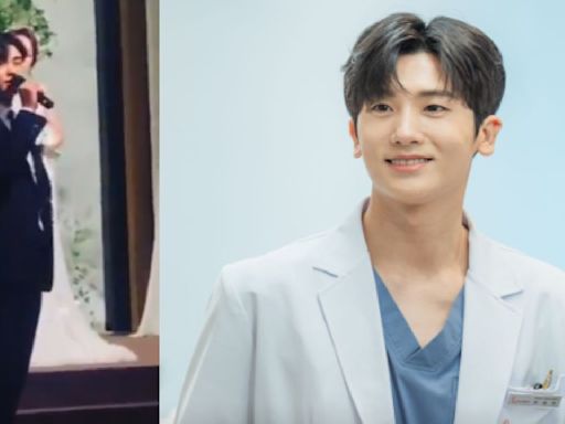 Doctor Slump's Park Hyung Sik wows guests as he sings This is the Moment at close friend's wedding; watch