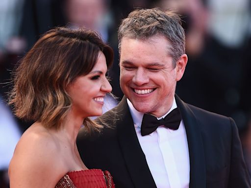 Matt Damon and wife Luciana are the sweetest couple as they put on loved up display on romantic holiday